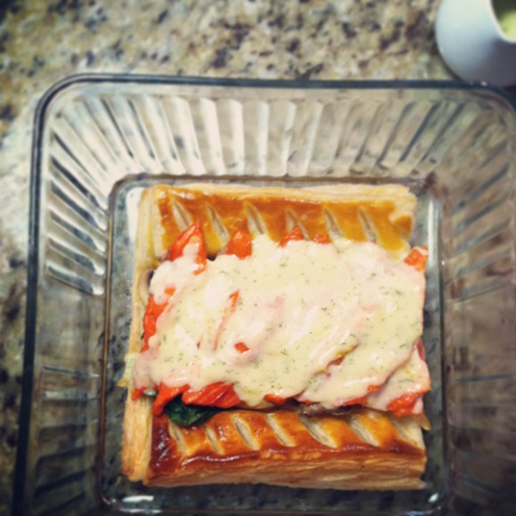 Salmon in Puff Pastry / Eat Your Greens