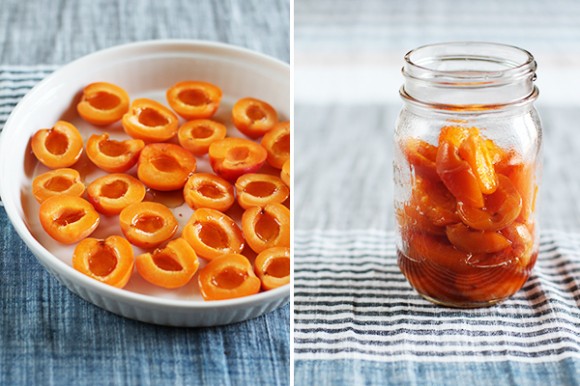 Baked Apricots with Honey from Eat Your Greens
