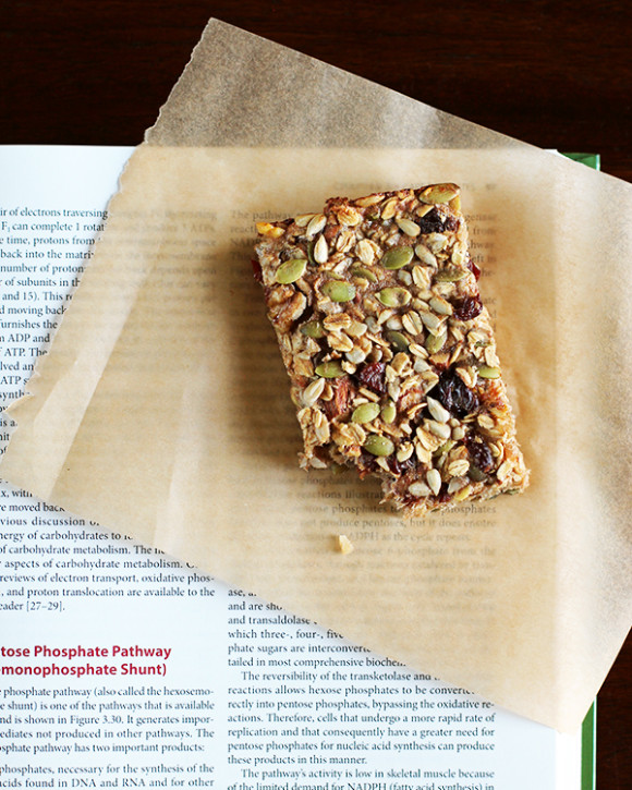 Nut & Seed Banana Oat Snack Bars - Eat Your Greens