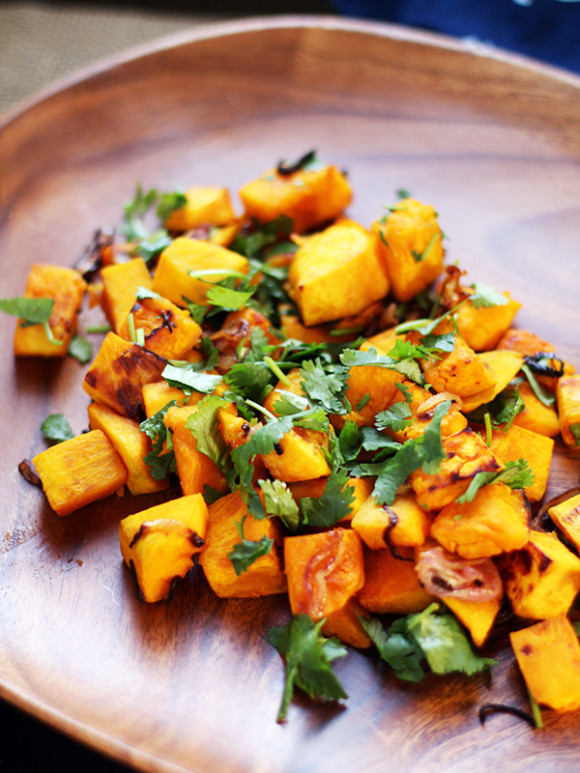 Thai-Style Roasted Kabocha Squash with Crispy Shallots from Eat Your Greens