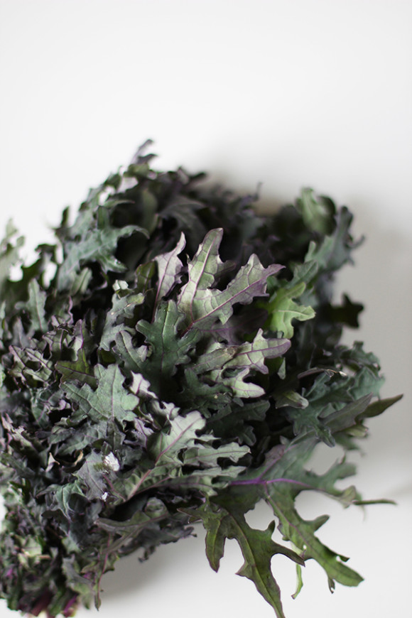 Extra Nutritious Red Kale Salad with Beets, Blood Oranges & Preserved Lemon Dressing from Eat Your Greens